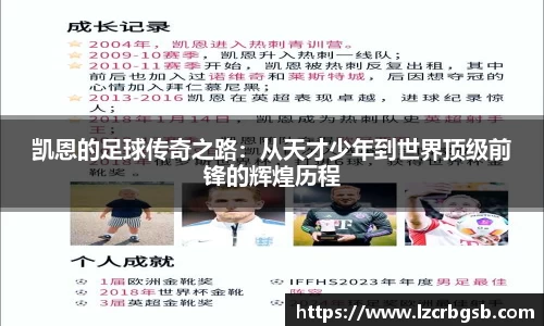 凯恩的足球传奇之路：从天才少年到世界顶级前锋的辉煌历程